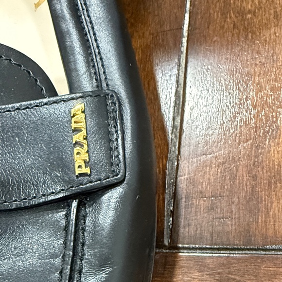 Prada Women's Classic Black Leather Loafers - Picture 3 of 9